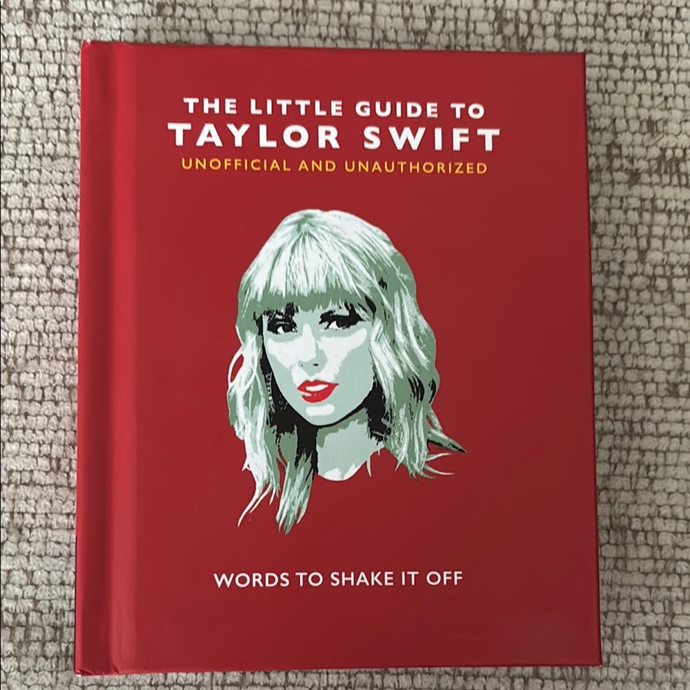 Taylor Swift Red and White Guide Book